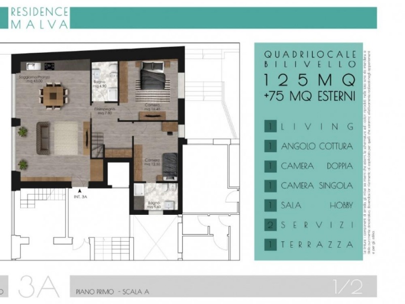  roma vendita quart: appio latino colleoni case srls