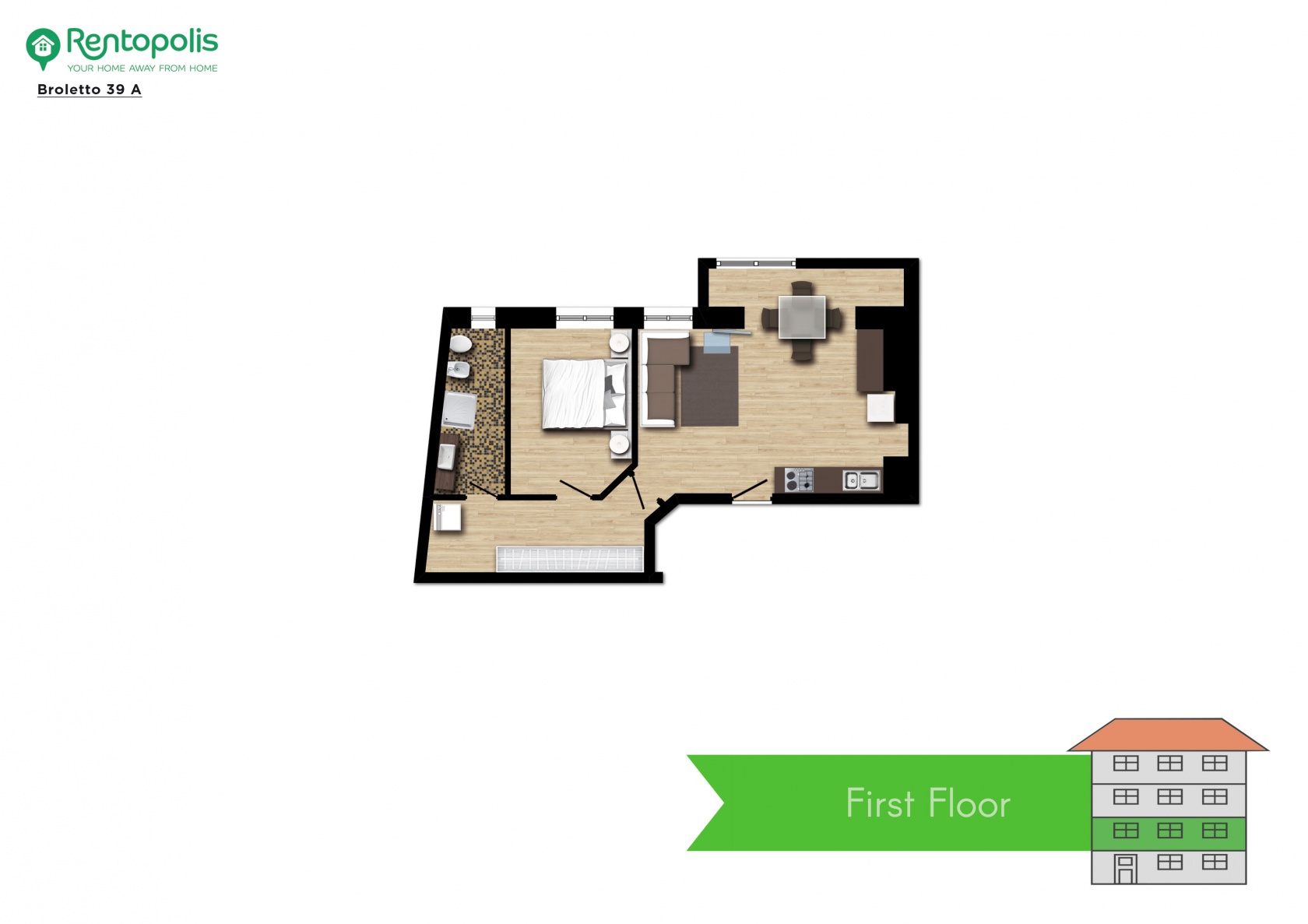  milano affitto quart: centro storico renting services group srl