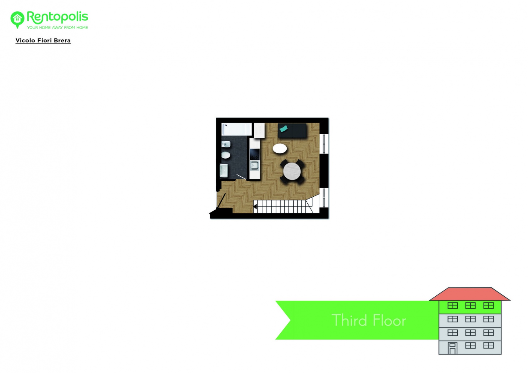  milano affitto quart: brera renting services group srl